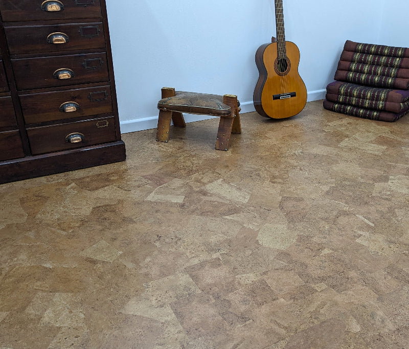 CORKFLEX "Coral" Corkoleum "Mango" Cork Flooring On a Roll - Image 6