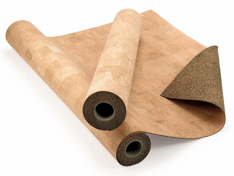 CORKFLEX "Sand"  Corkoleum "Gravel" Cork Flooring On a Roll - Image 5