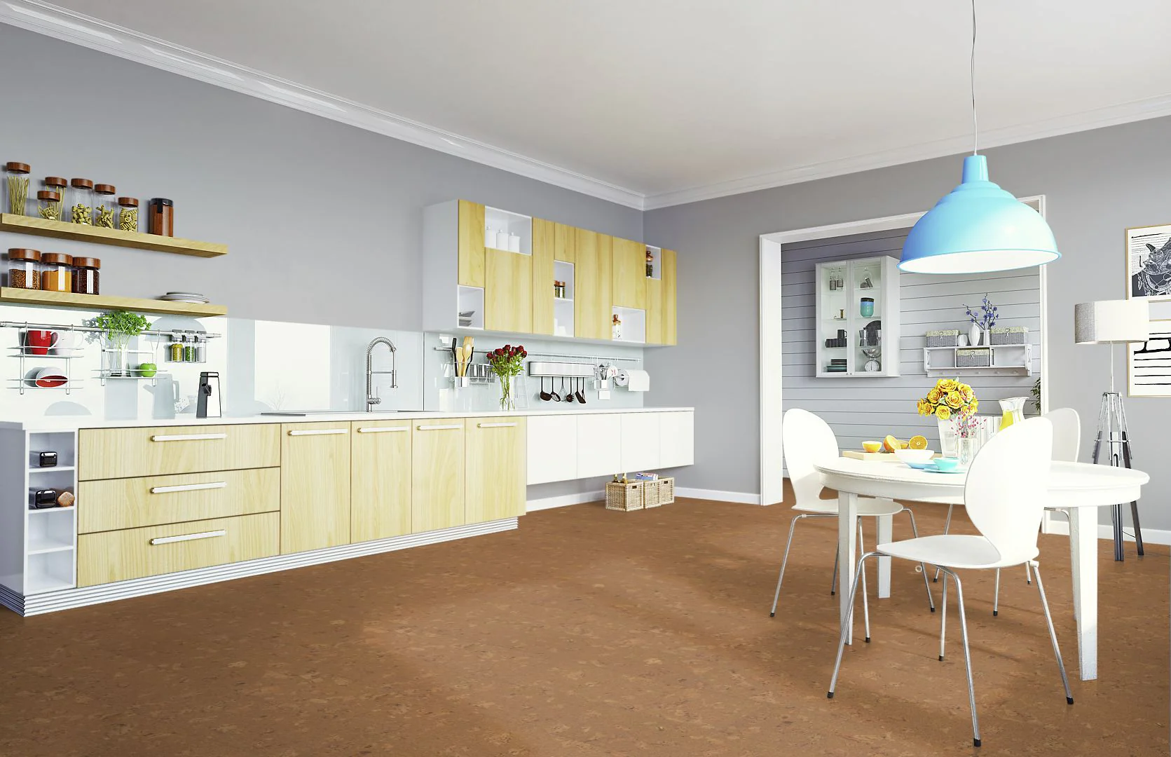 NaturTrend Cork Floating Floors Marmor - Image 4